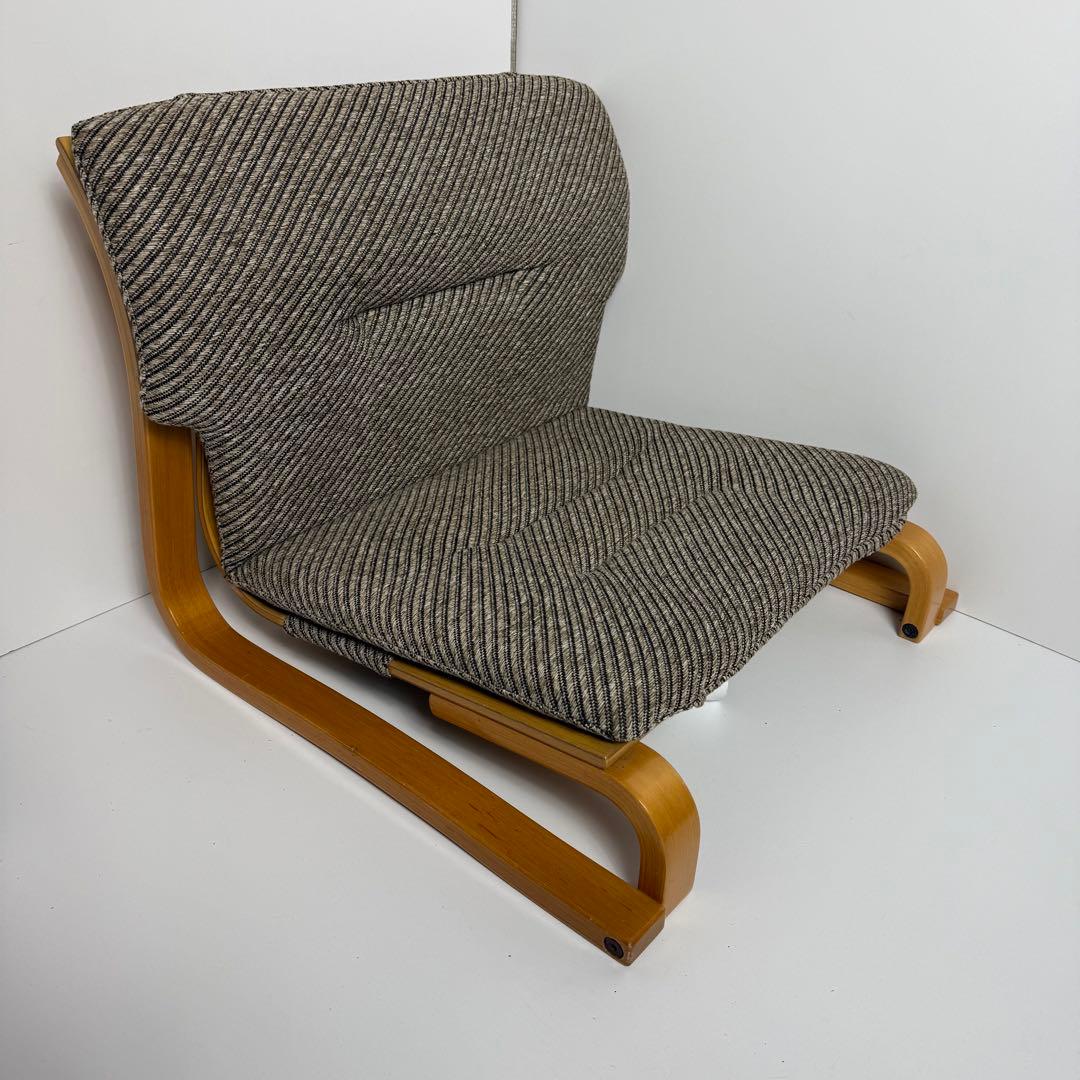 新日本木工 曲木 低座椅子 胡坐楽座椅子　ローチェア