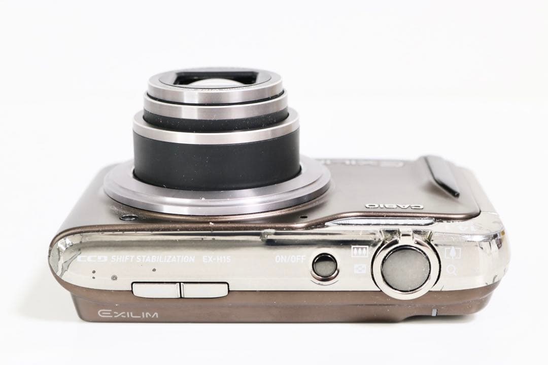 カシオ CASIO EXILIM EX-H15 ブラウン