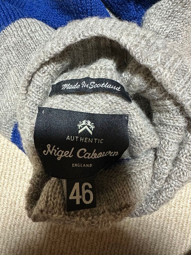 ナイジェルケーボン　シームレスロールネック　サイズ46