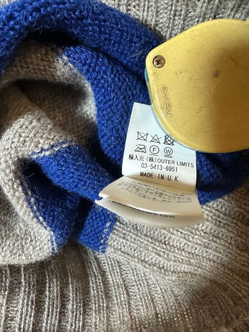 ナイジェルケーボン　シームレスロールネック　サイズ46