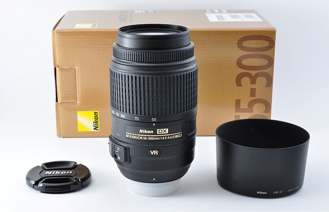 レンズ(ズーム) Nikon AF-S DX 55-300mm F4.5-5.6 G ED VR