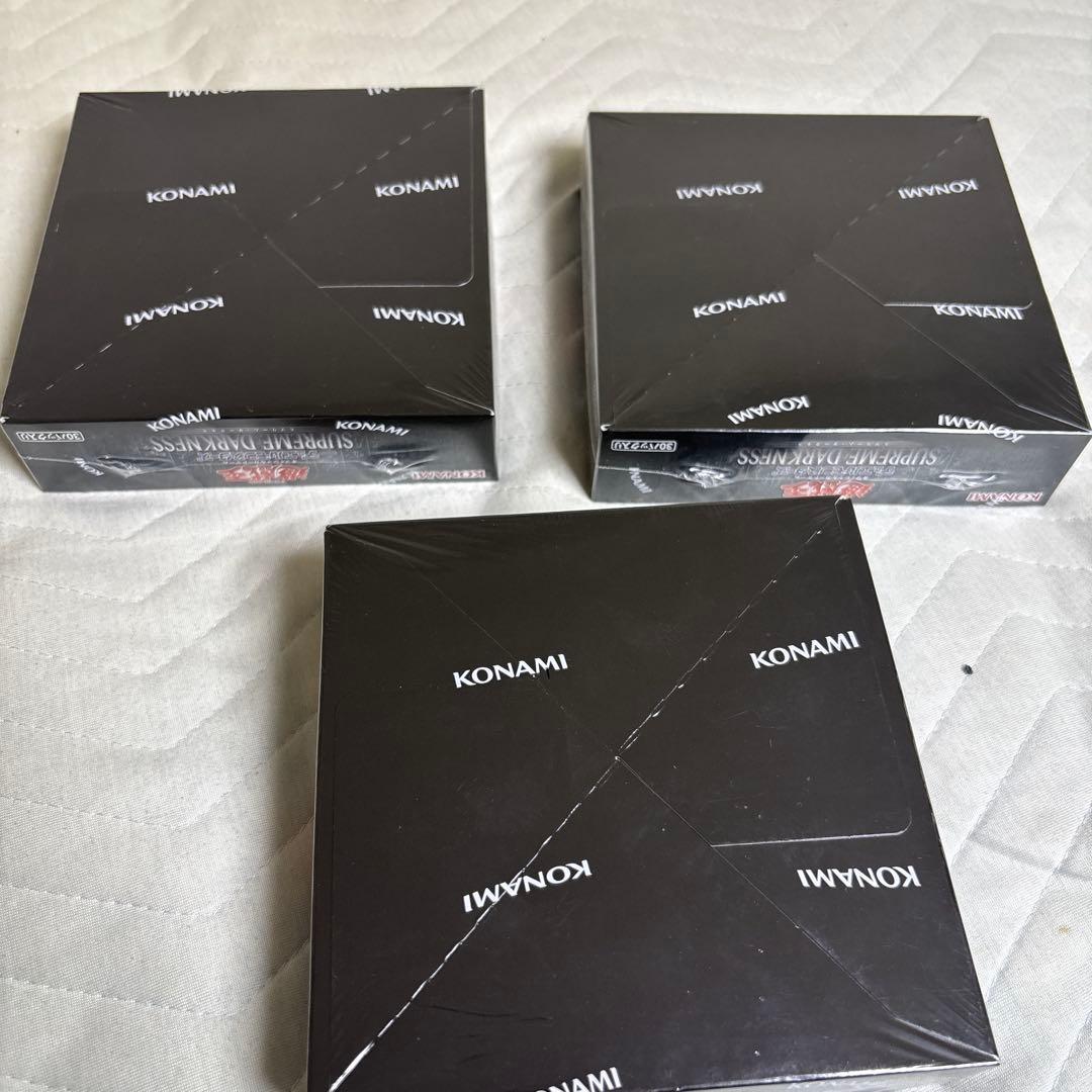 遊戯王OCG SUPREME DARKNESS 3個セット