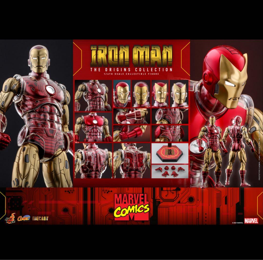専用【オリジンズ・コレクション】マーベル・コミック　アイアンマン　ＤＩＥＣＡＳＴ
