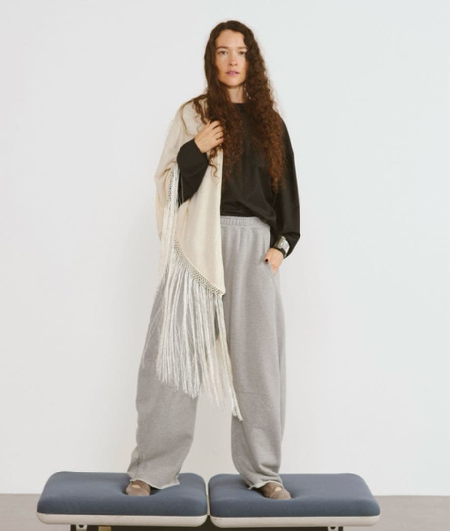 【Suuです】CITY SHOP “O” SWEAT PANTS 36