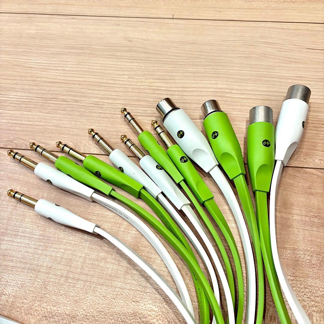 オヤイデ オーディオケーブル 1m 3本セット d+ TRS XLR