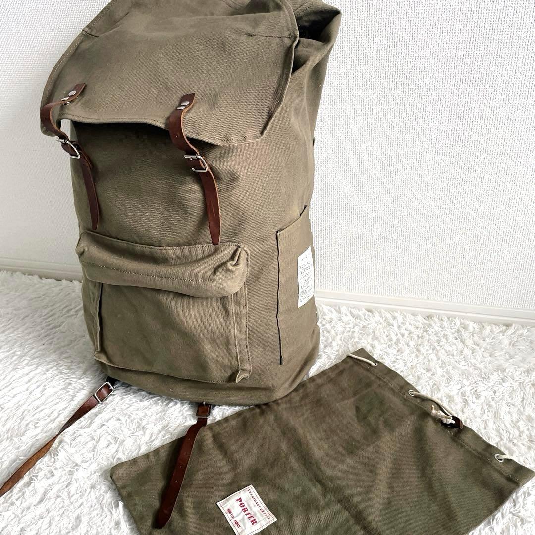 即完売品　WACKO MARIA×PORTER RUCK ミリタリーバックパック
