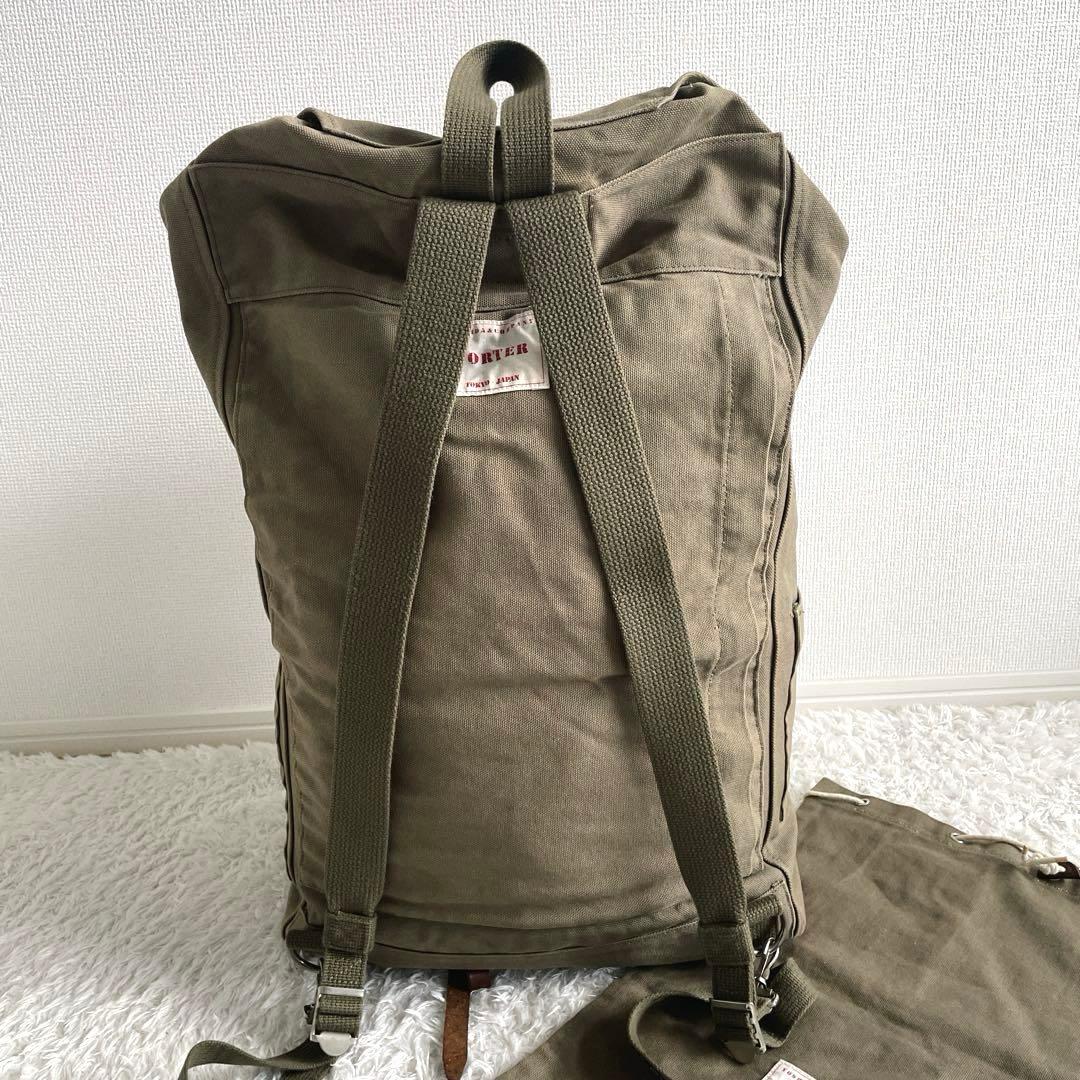 即完売品　WACKO MARIA×PORTER RUCK ミリタリーバックパック