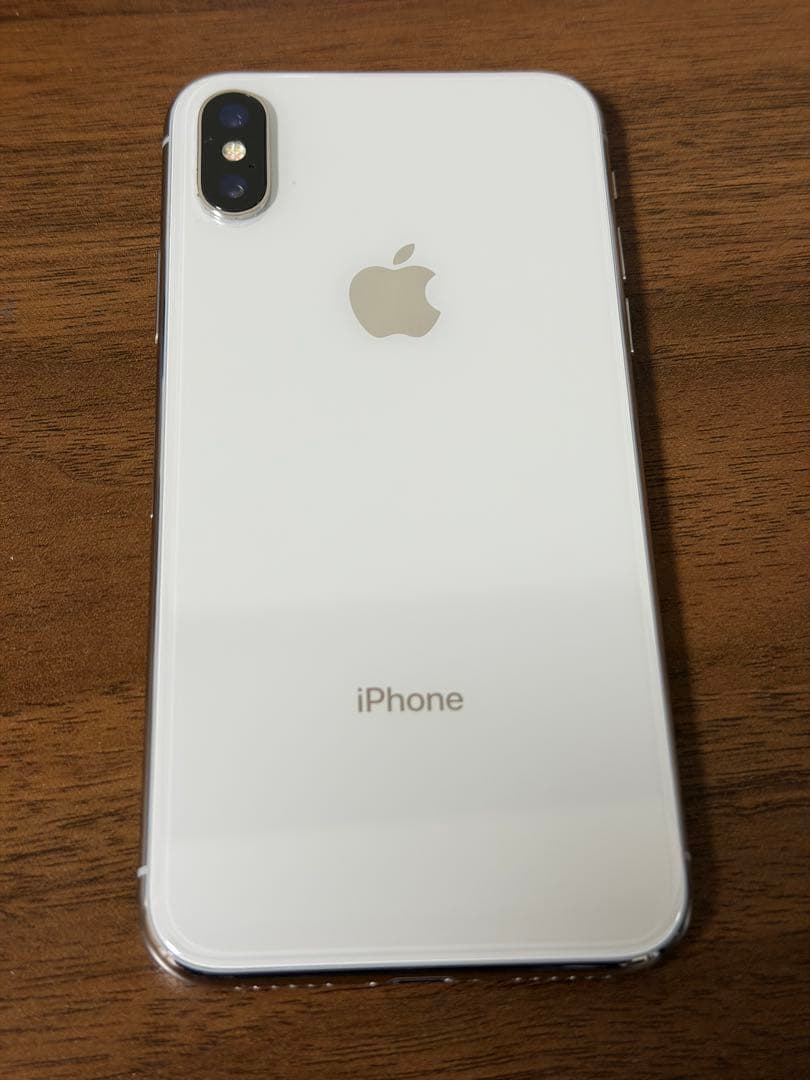 iPhoneX 64G シルバー
