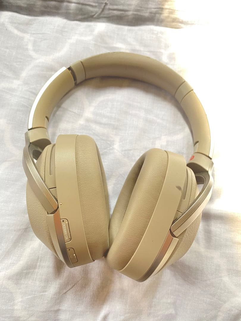 Sony WH1000X M2ベージュ オーバーイヤー ワイヤレスヘッドホン