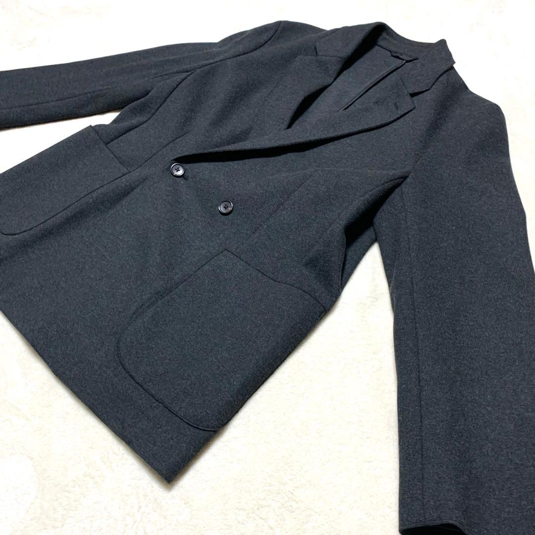 【PLST】プラステ　プレシャスニット　メルトンダブルブレストジャケット　S