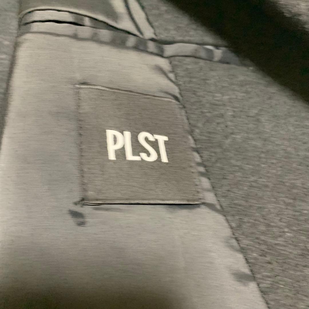 【PLST】プラステ　プレシャスニット　メルトンダブルブレストジャケット　S