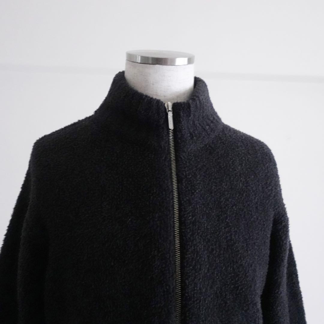 【極美品】Paul Smith ウールナイロンパイル　ドライバーズニット　グレー