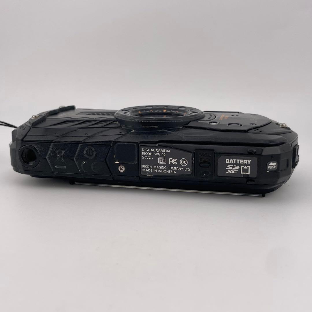 実写美⭕️【動作確認済】RICOH WG-40 デジタルカメラ