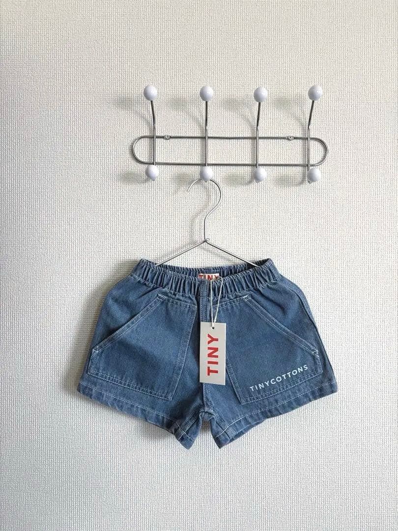 TINY COTTONS デニムショートパンツ 2y