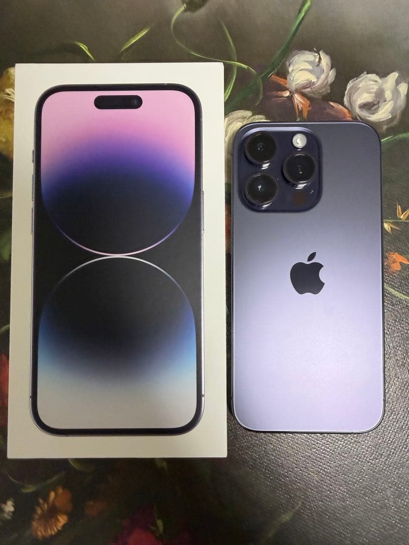 美品 iPhone14 pro 254GB 香港版 SIMフリーシャッター音無