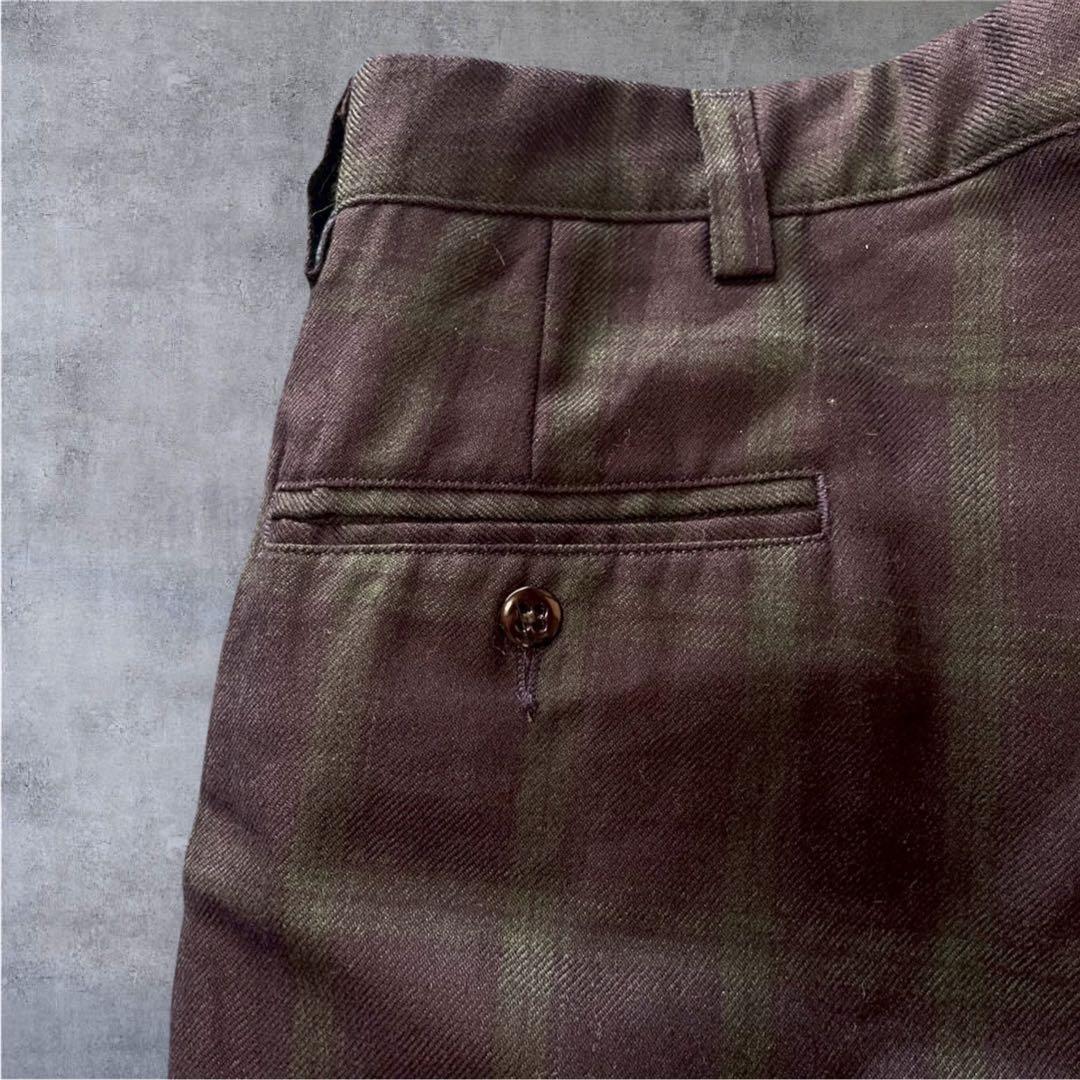 Polo Ralph Lauren ブラックウォッチUSA製ウールW34 L36