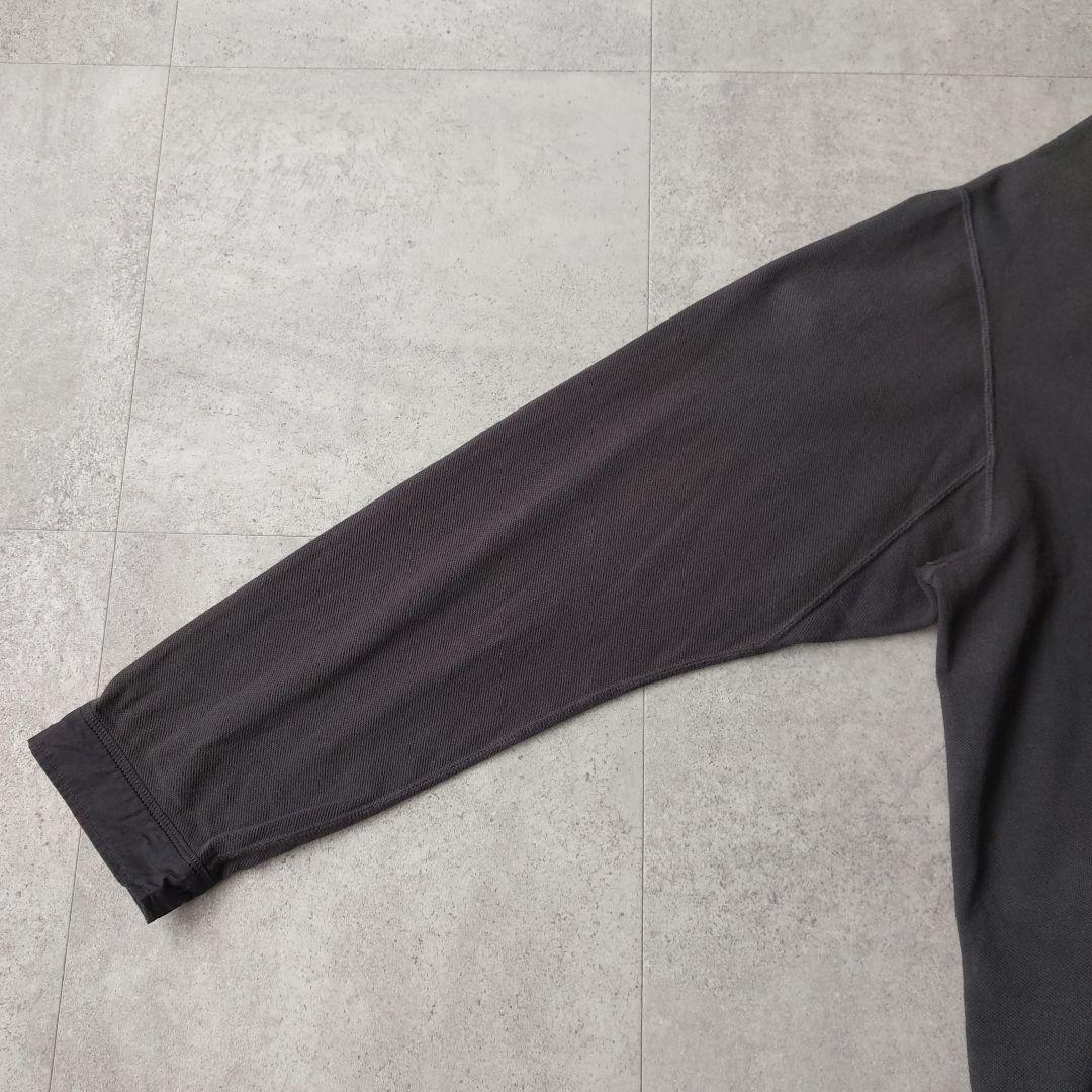 THE SHINZON コットンミリタリーヘンリーネックプルオーバーカットソー