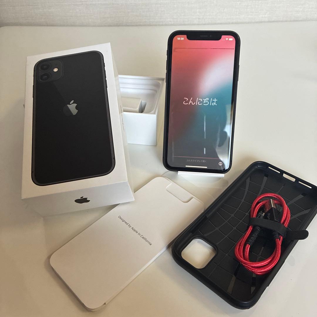 Apple iPhone 11 (ブラック64GB【訳あり】