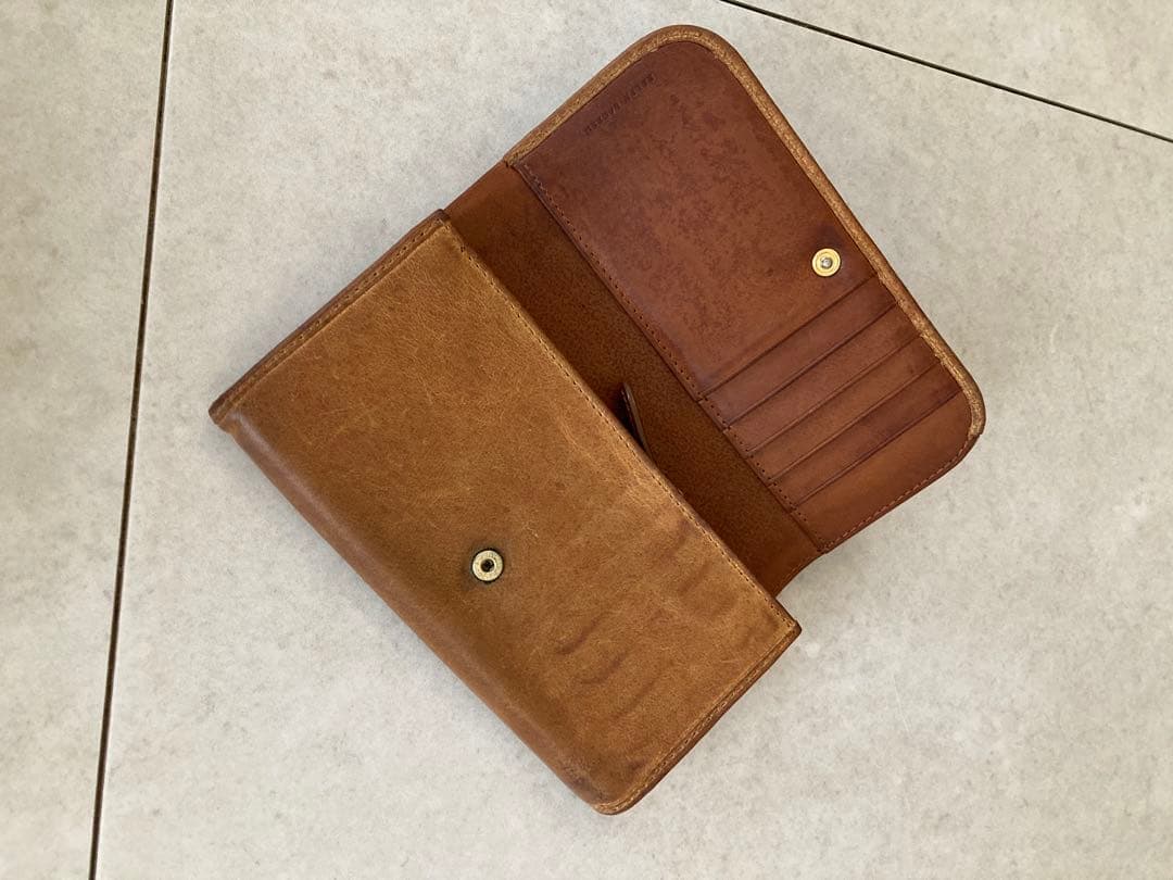 ラルフローレン RALPH LAUREN RRL 長財布 ハンドメイド