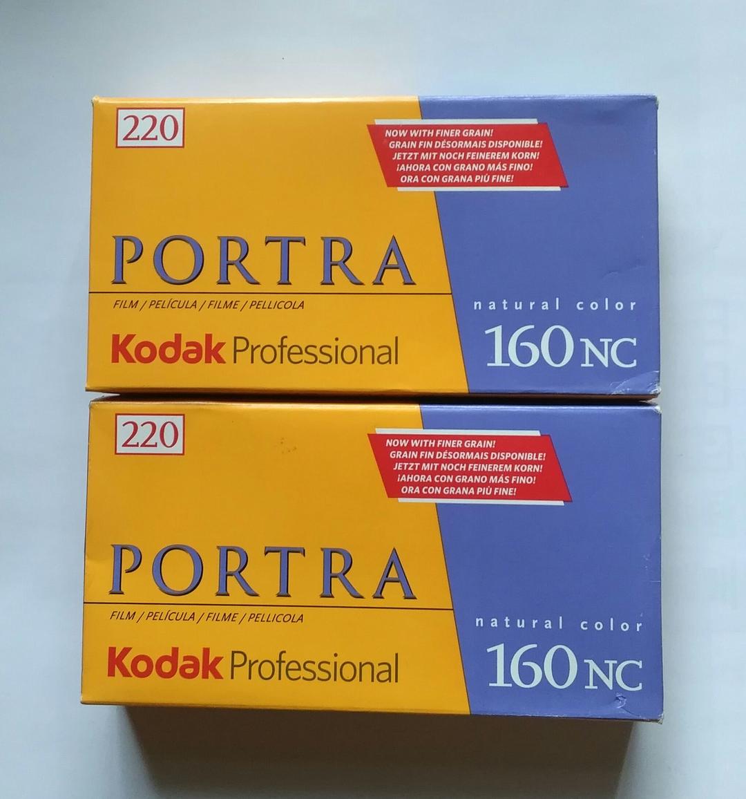 希少品Kodak PORTRA160 NC 220 5本入り2箱の10本