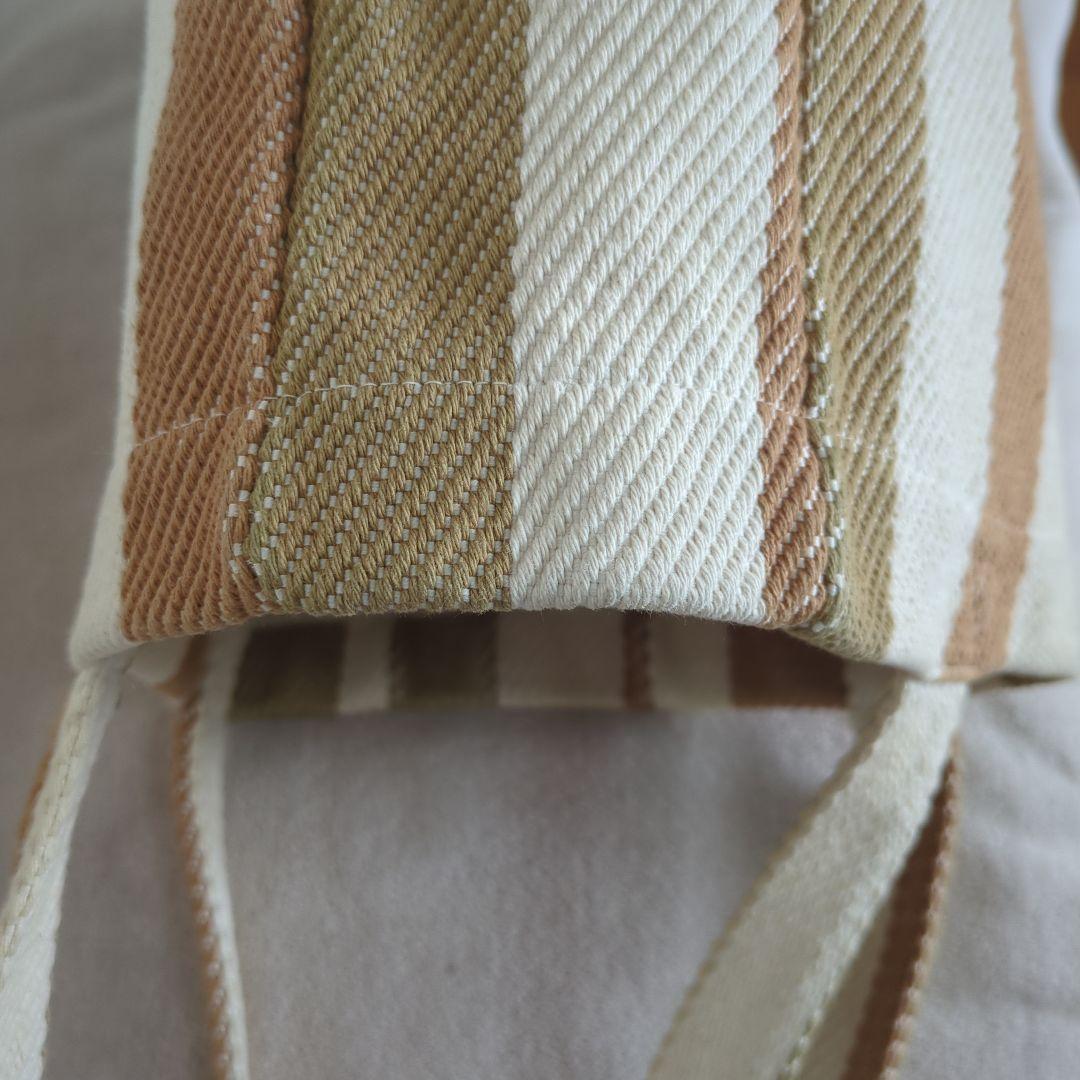 A.P.C. ストライプ トートバッグ