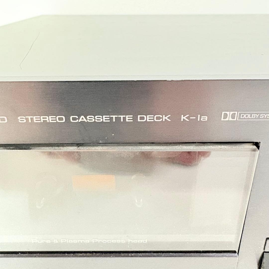 【動作品】 YAMAHA ヤマハ カセットデッキ K-1a デッキ(2080)