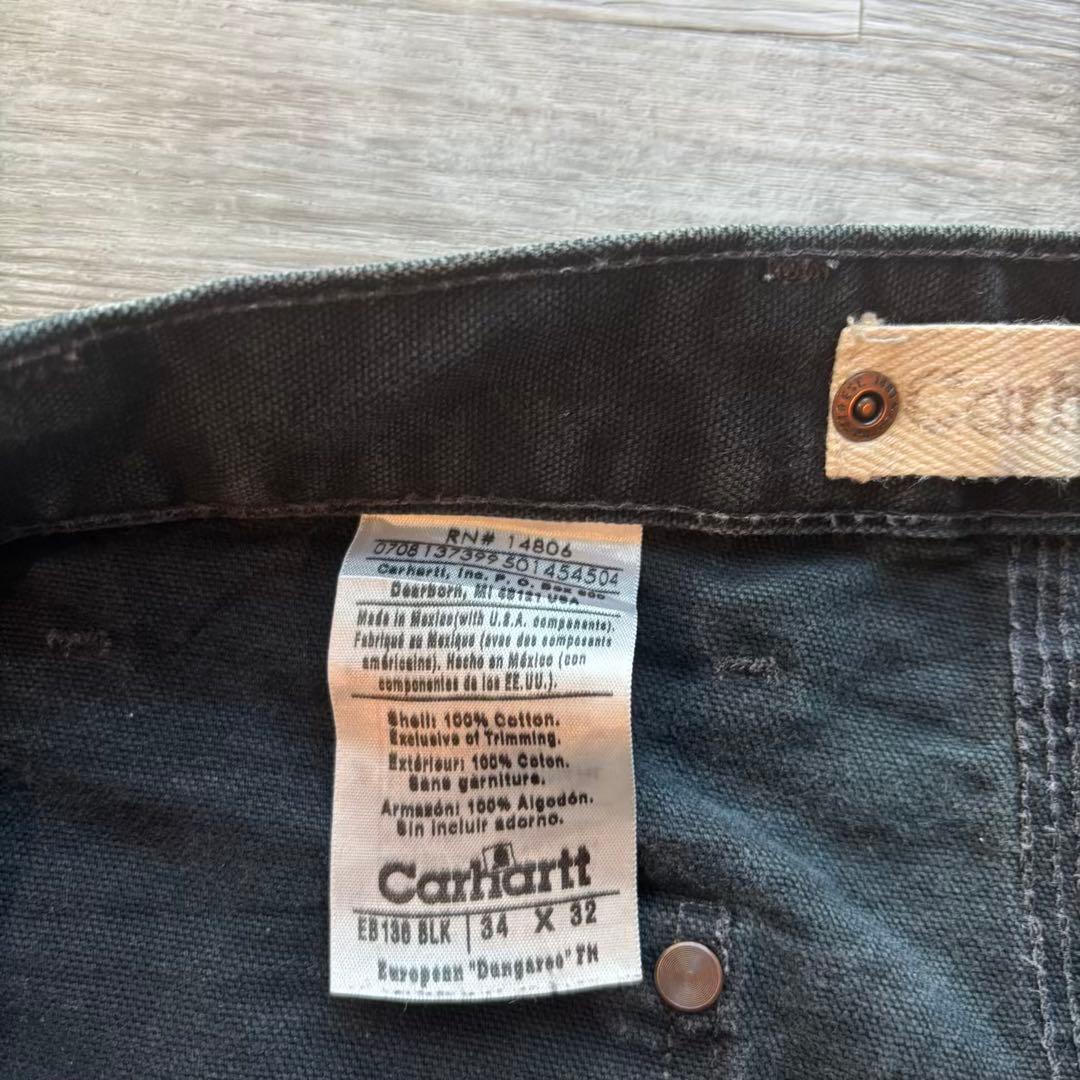 C*e様 Carhartt ブラックダブルニー – EU流通仕様 / フェード個