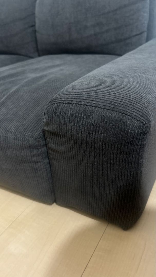 【1ヶ月半のみ使用・美品】RASIK 2人掛けソファ 「レンネ」ブラウン