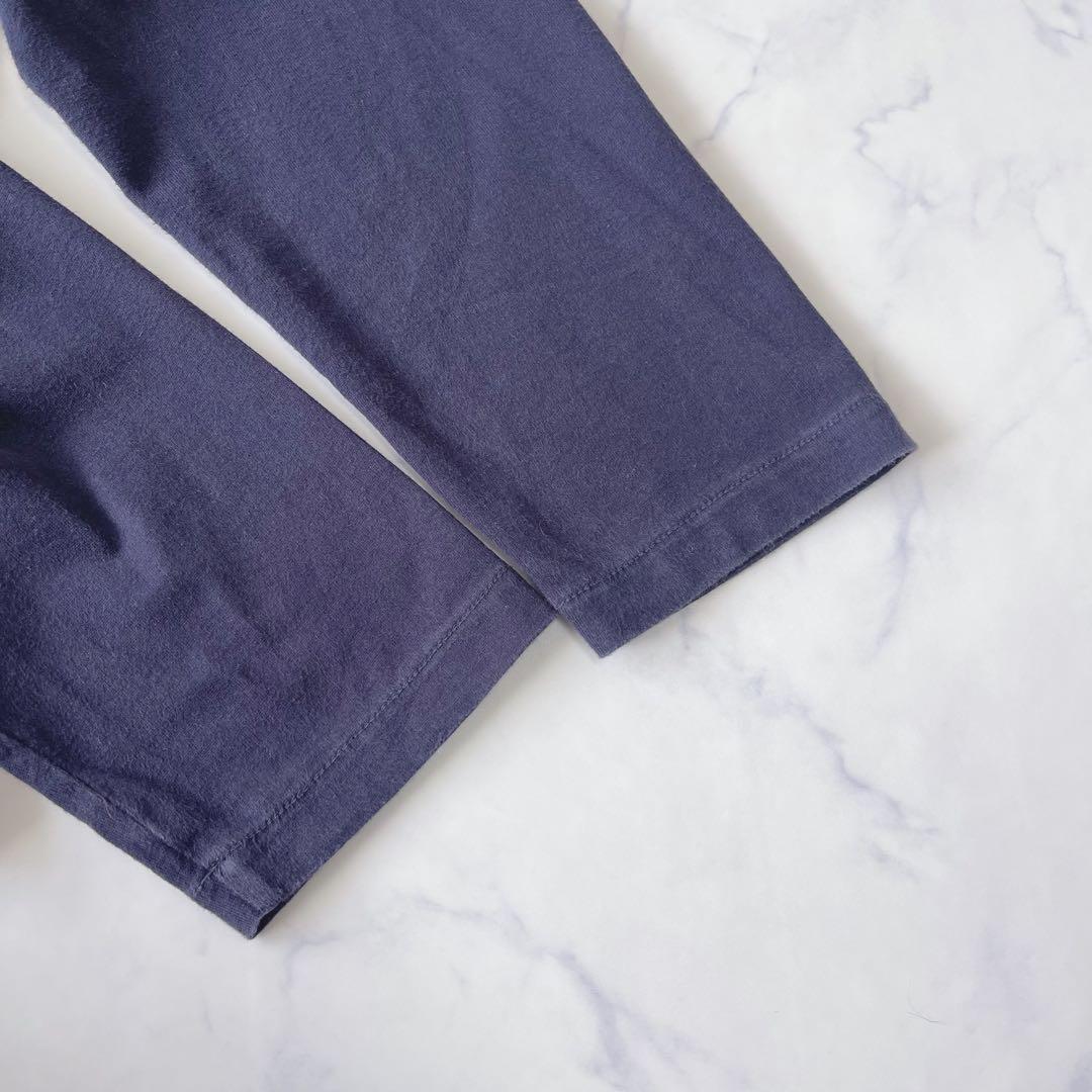 【40サイズ】オールドマンズテイラー ラバープリントクルーネックロングTシャツ