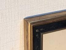 【真作】版画　リトグラフ　青の幻想　猫のポートレート　静かに佇む猫　W2