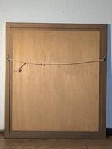 【真作】版画　リトグラフ　青の幻想　猫のポートレート　静かに佇む猫　W2