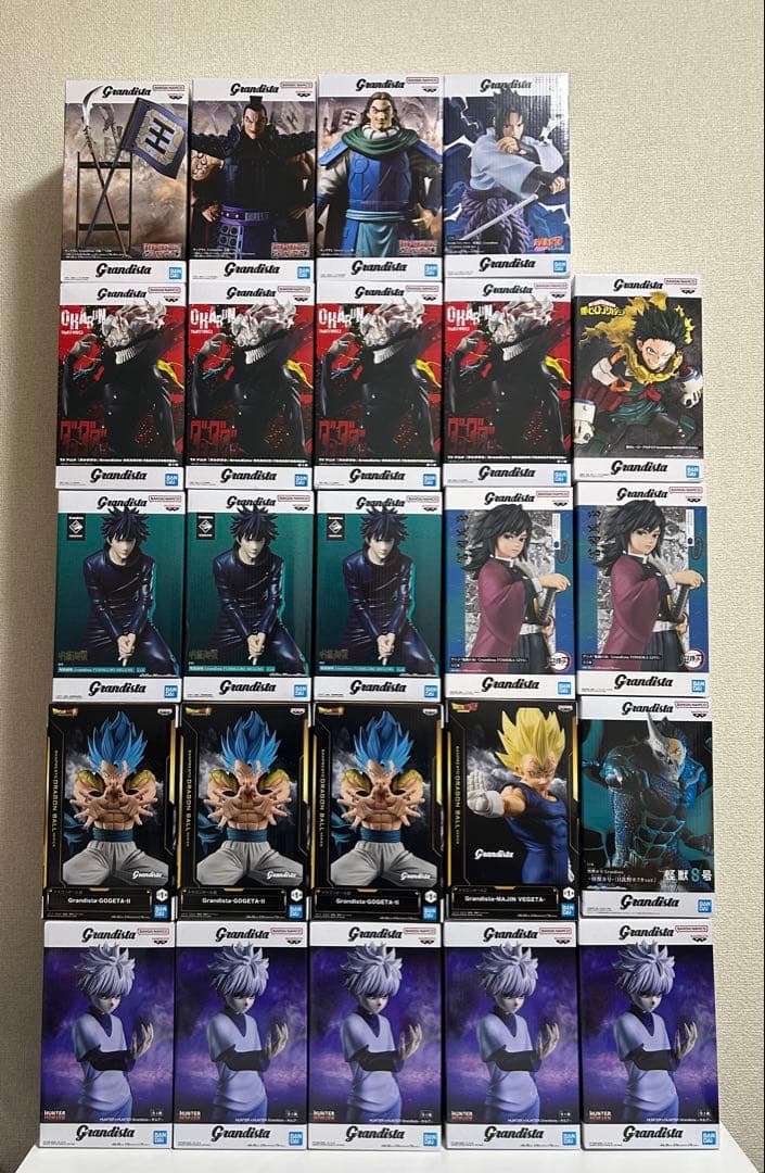 24点　ジャンプ系　フィギュア　まとめ売り　grandista