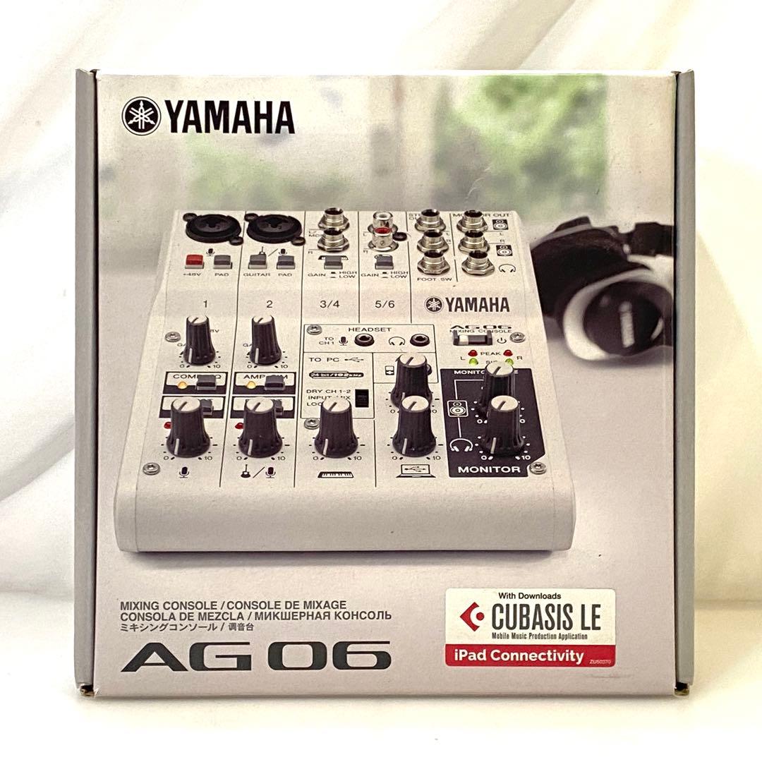◎ヤマハ AG06 オーディオインターフェース ミキシングコンソール