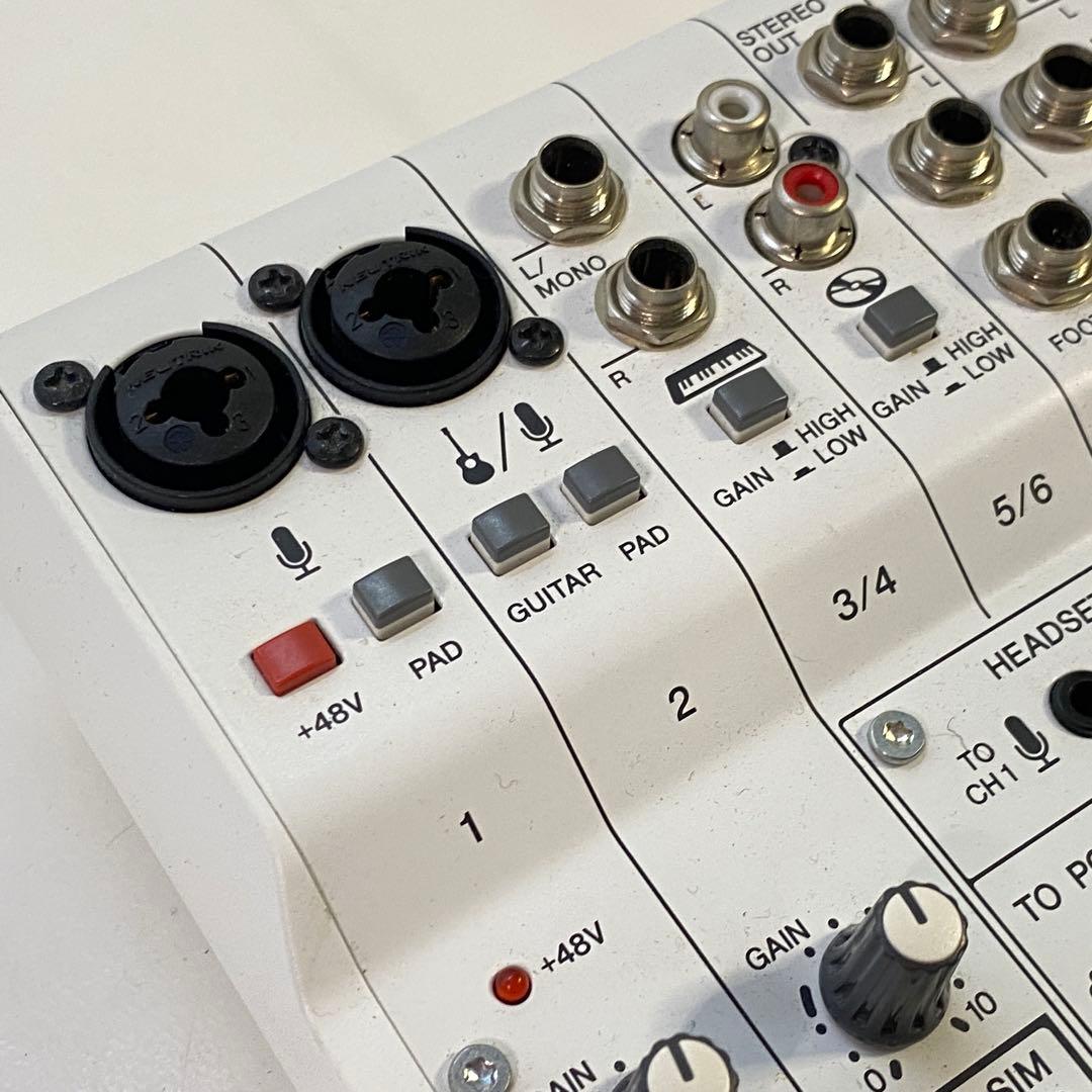 ◎ヤマハ AG06 オーディオインターフェース ミキシングコンソール