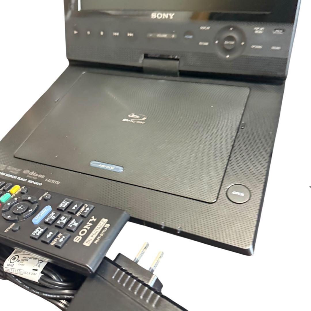 SONY ポータブルブルーレイディスク/DVDプレーヤー BDP-SX910