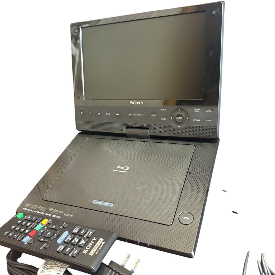 SONY ポータブルブルーレイディスク/DVDプレーヤー BDP-SX910