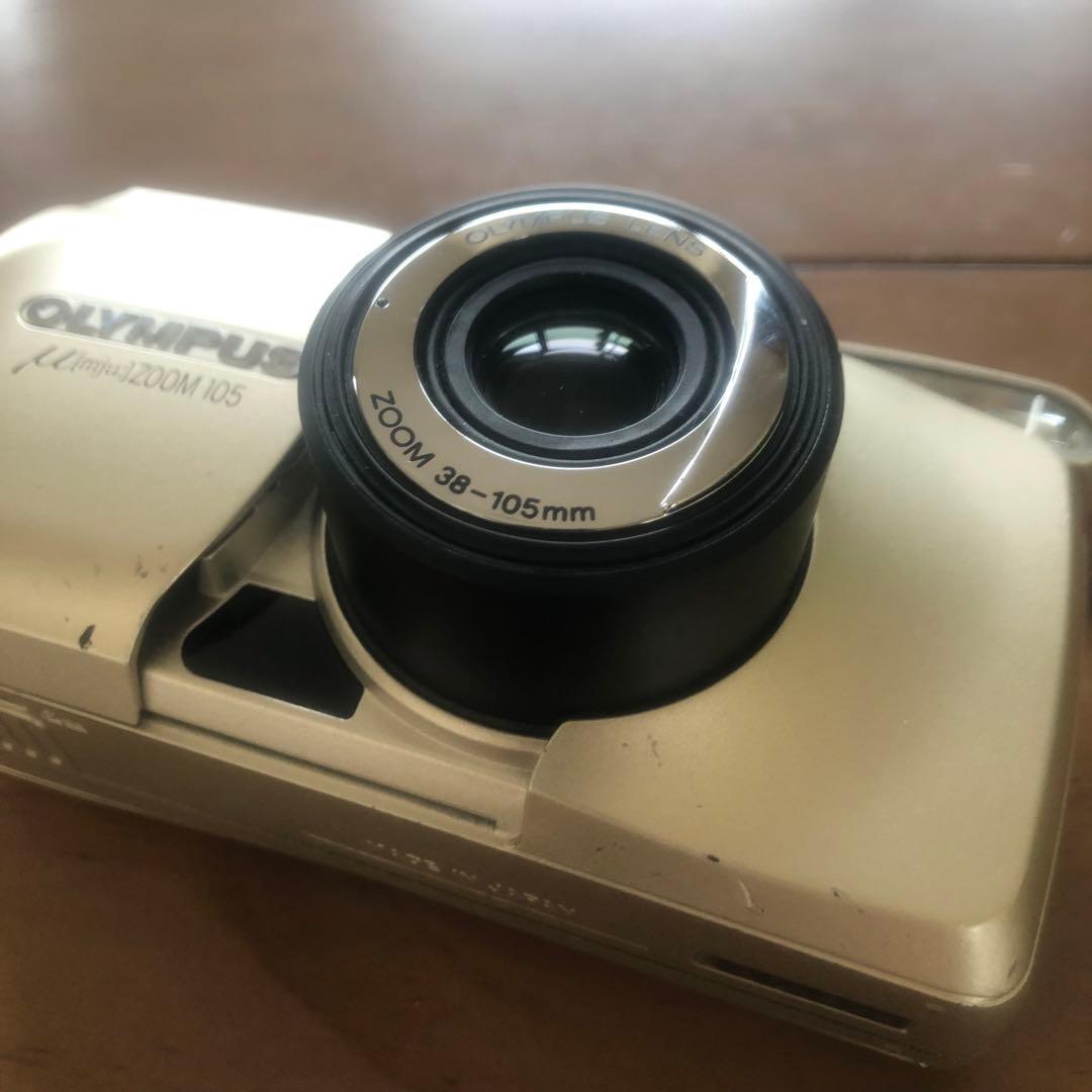 OLYMPUS u mju zoom 105 ミュー フィルムカメラ