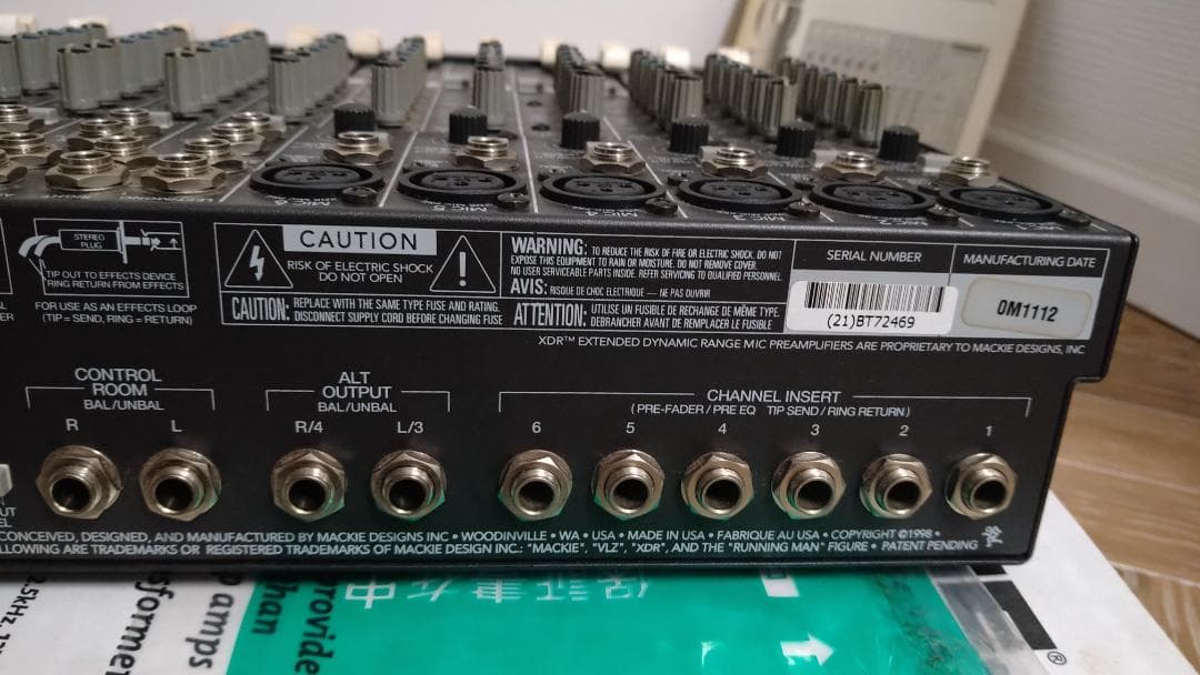 MACKIE 1402-VLZ PRO アナログミキサー