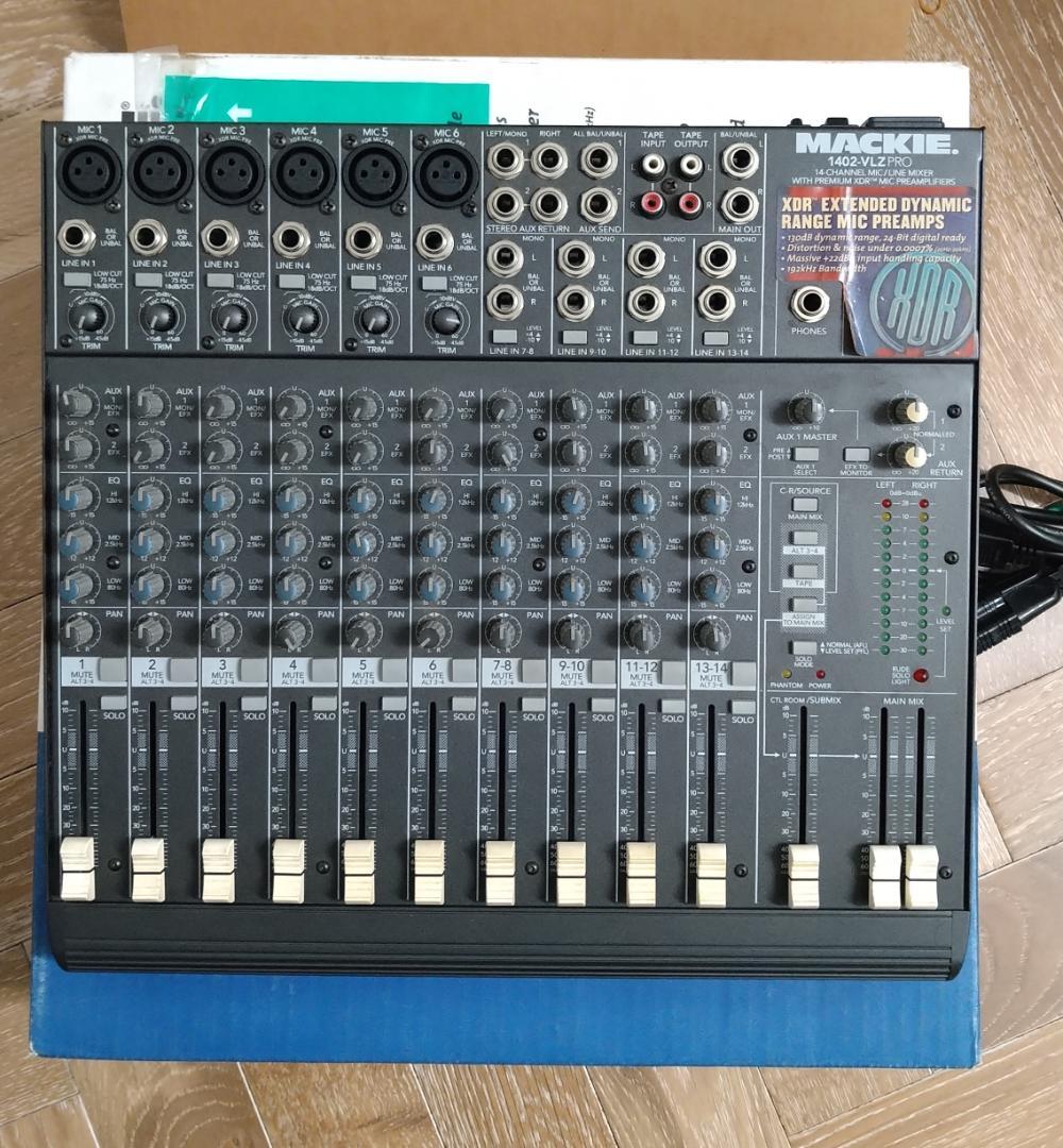 MACKIE 1402-VLZ PRO アナログミキサー