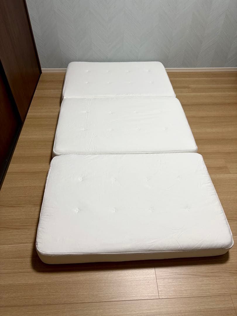 無印 洗えるマットレス 固クッション シングル