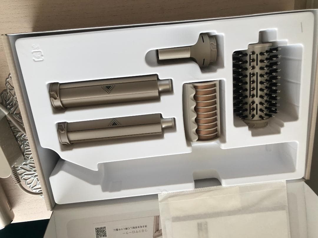 シルバー カールドライヤー 付属品全てあり/置き乾き可能