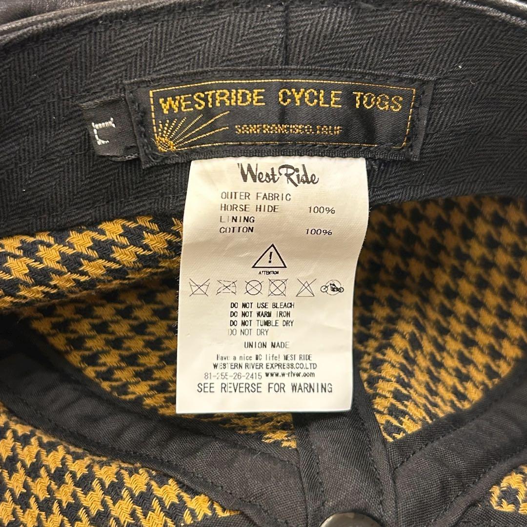 ★未使用品★ WEST RIDE HORSEHIDE CASKET 日本製