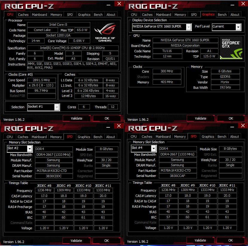 ゲーミングPC i5-10400f GTX1660Super RM5C-G60S