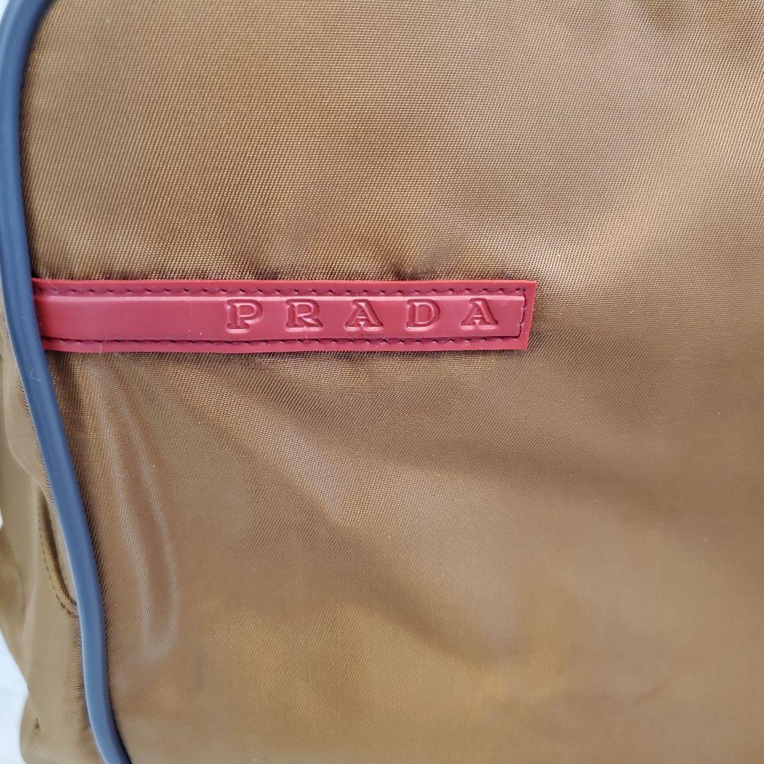 ⭐極美品⭐PRADA SPORTS 大容量 ボストンバッグ 2way ブラウン