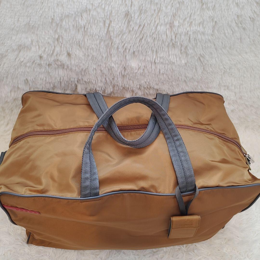 ⭐極美品⭐PRADA SPORTS 大容量 ボストンバッグ 2way ブラウン