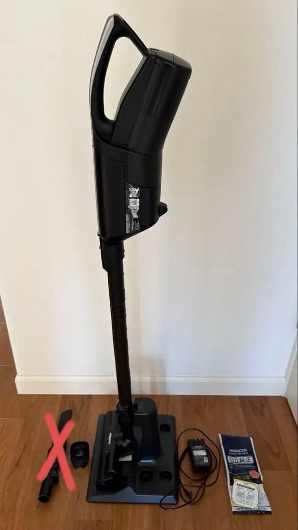 中古 HITACHI 日立 掃除機 PKV-BK3K 紙パック式　23年製