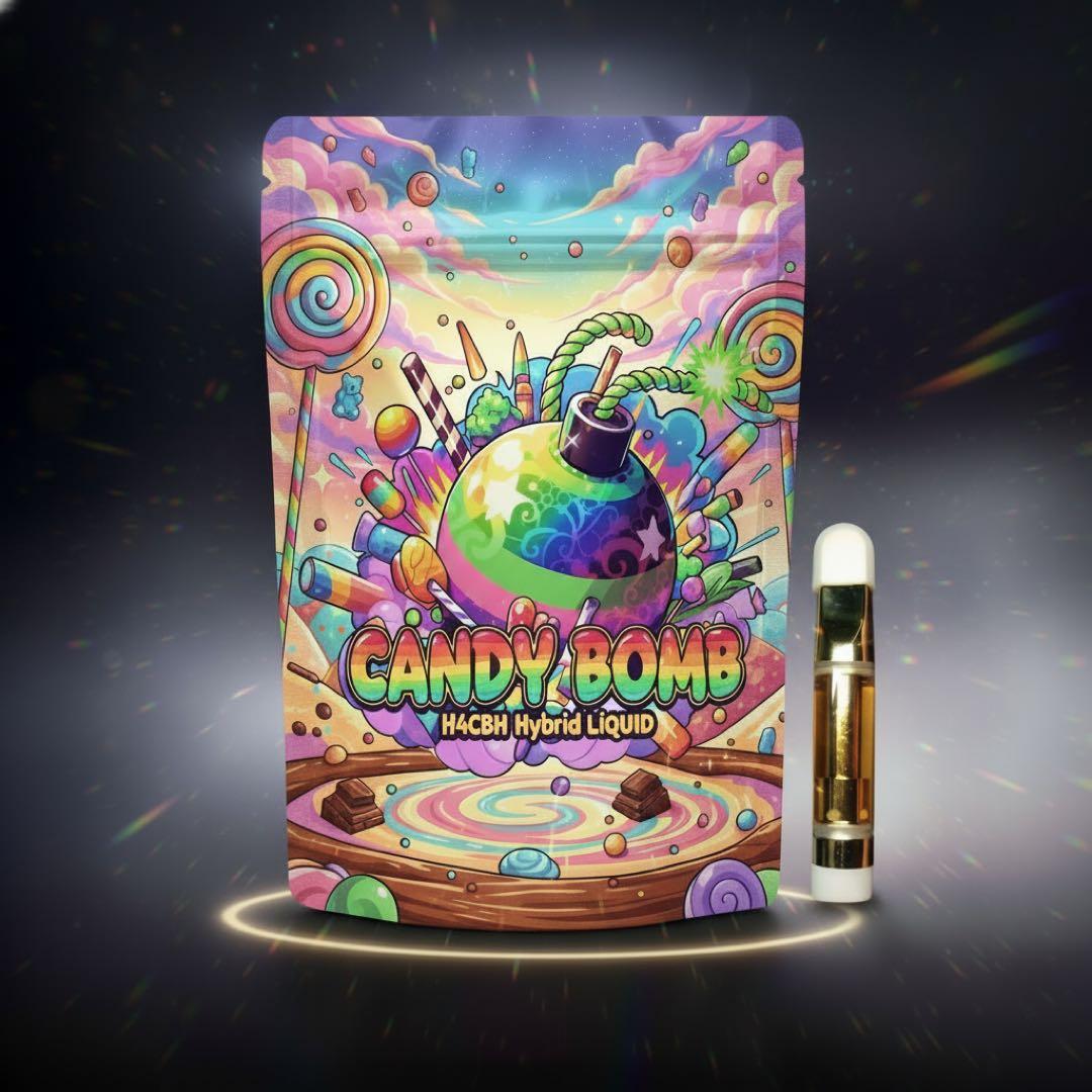 高濃度H4CBH60%リキッド1ml -Candy Bomb-