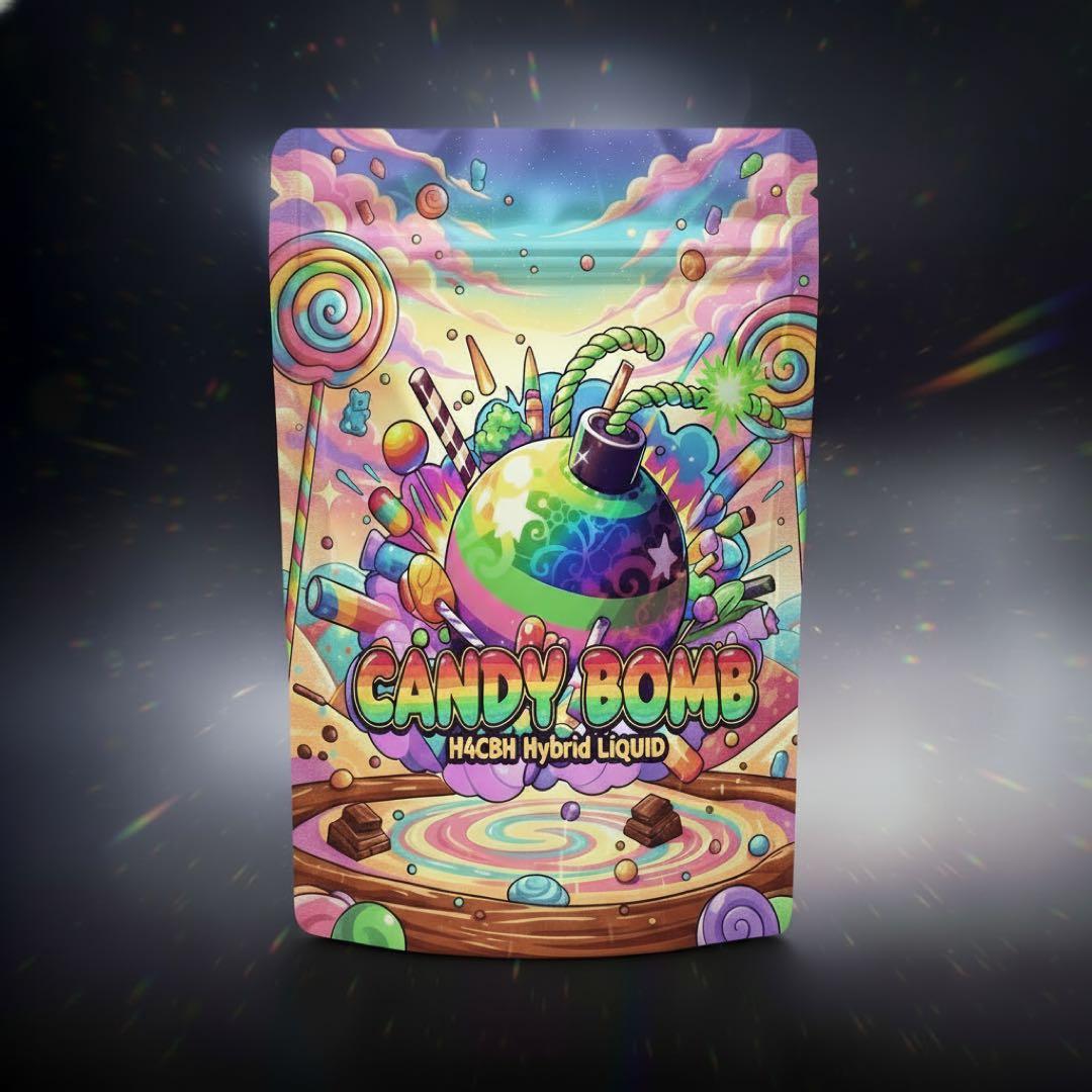 高濃度H4CBH60%リキッド1ml -Candy Bomb-
