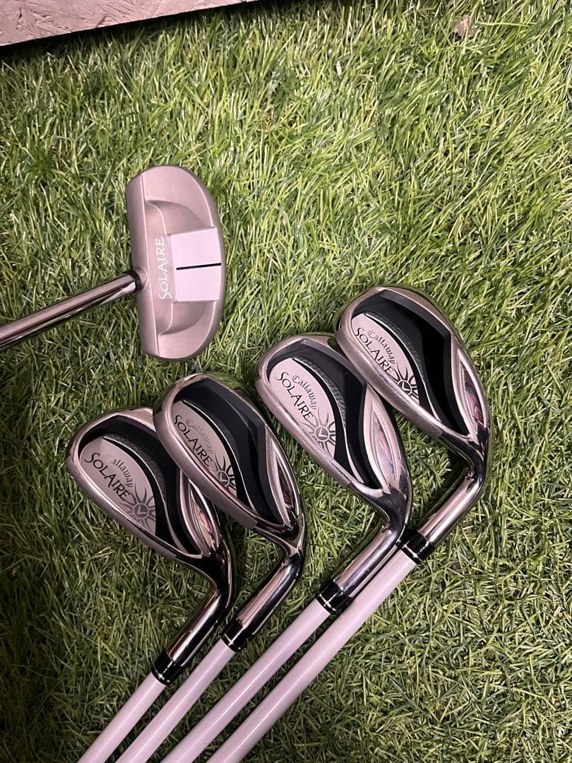 超美品 レディース キャロウェイ ソレイユ ソレイル クラブセット ゴルフクラブ