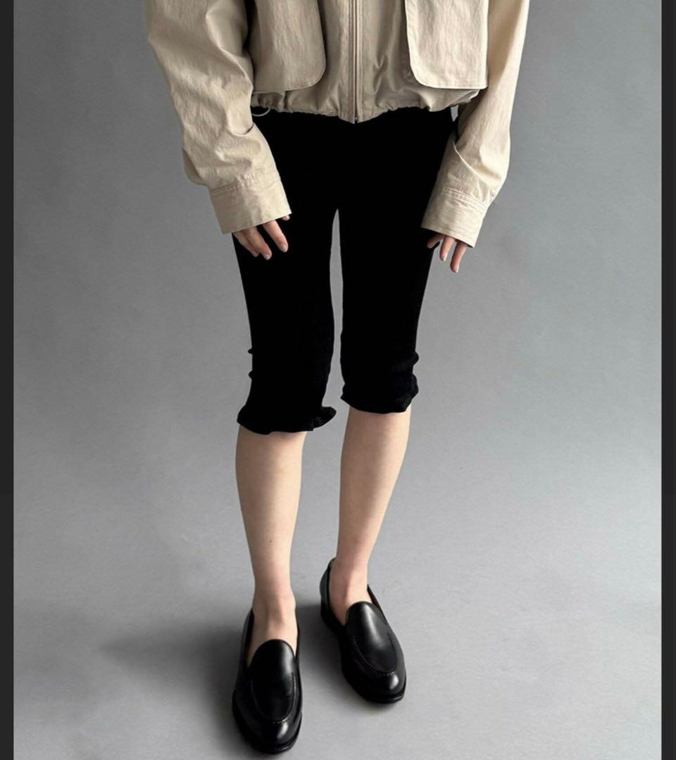 8月下旬まで　25SS完売　Oscalito コットンリブレギンス　オスカリート